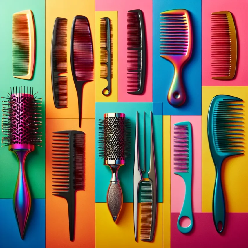 7 rodzajów grzebieni fryzjerskich – jak je wykorzystać?